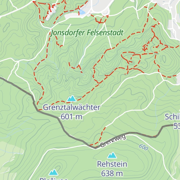 Map of Große und Kleine Orgel