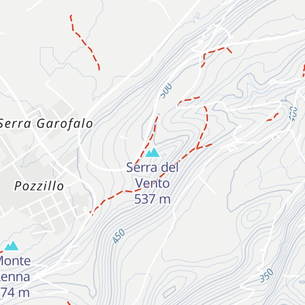 Map of Serra del Vento