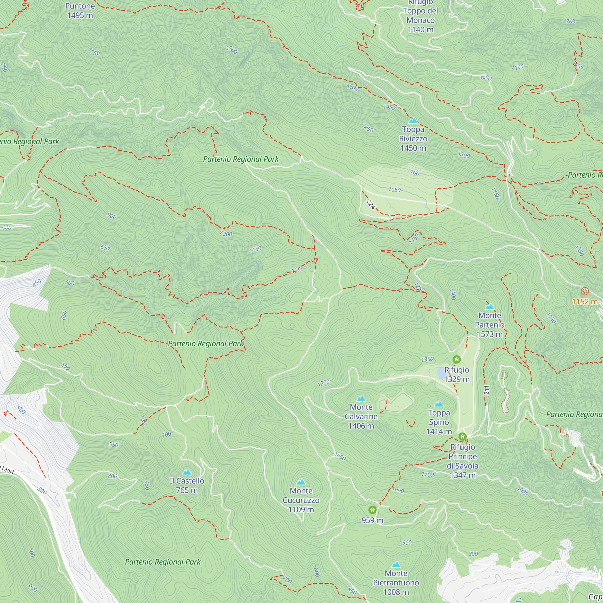 Rifugio Valle Fredda map