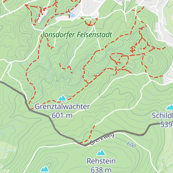 Map of Kleiner Mehlsack