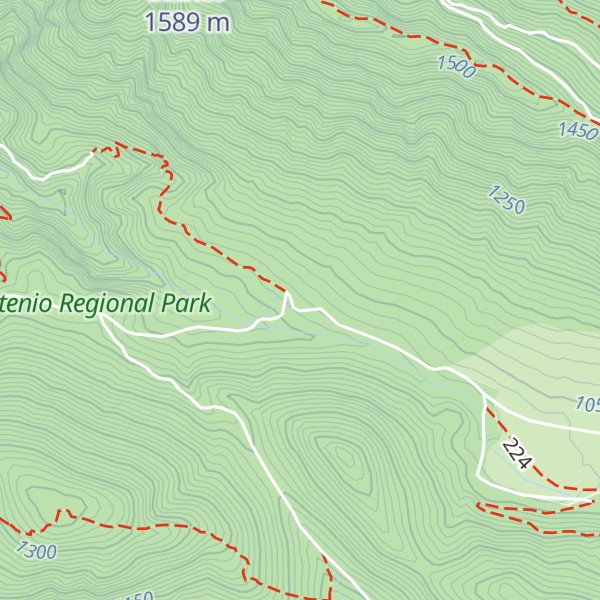 Map of Rifugio Fonte San Giovanni