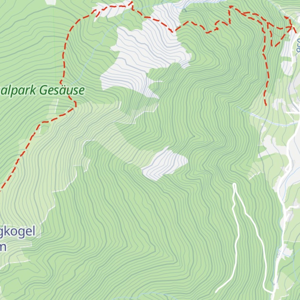 Map of Pleschalm (Jhtt.)