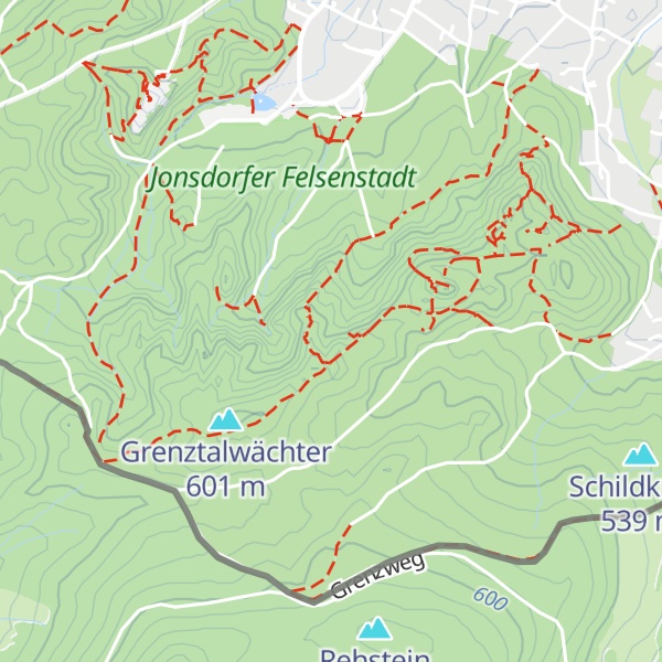Map of Siebentropf