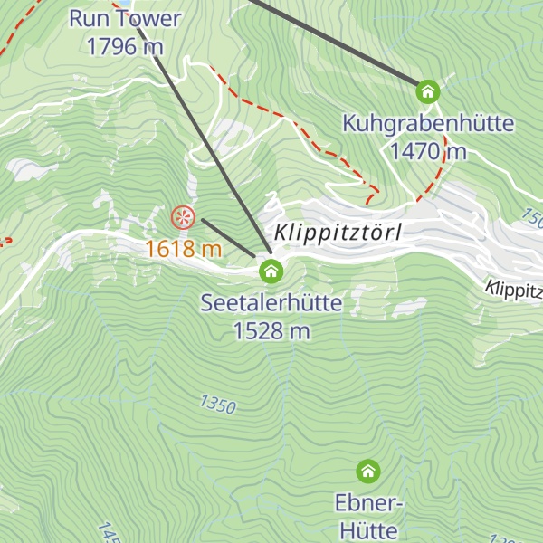 Map of Seetalerhütte