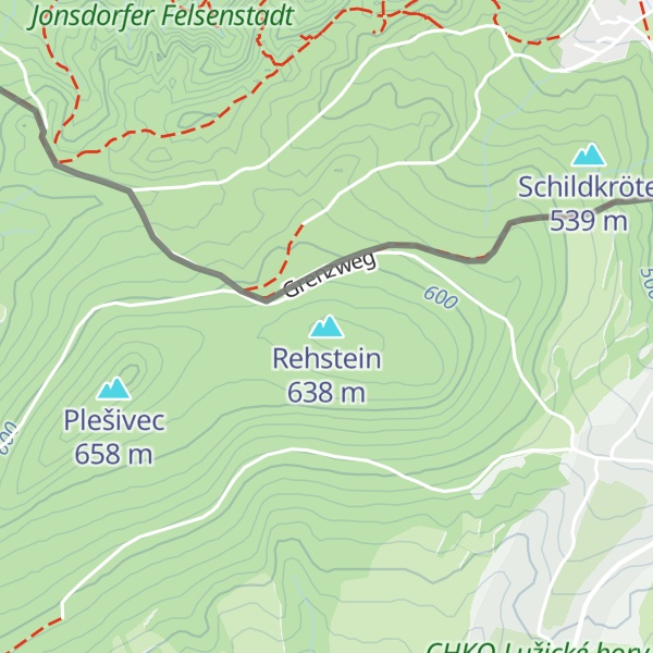 Map of Rehstein