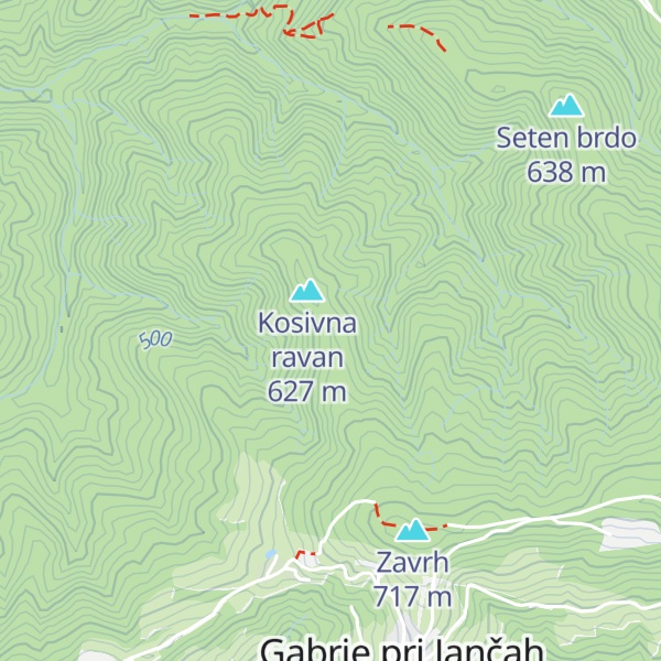 Map of Koča Breza