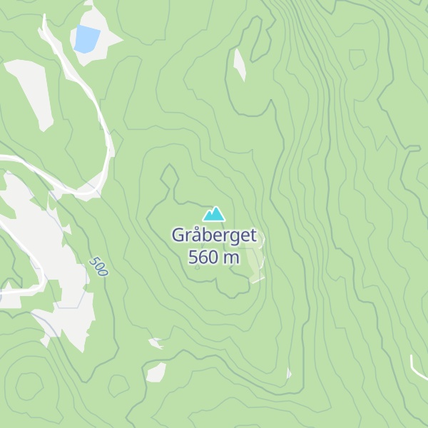 Map of Gråberget