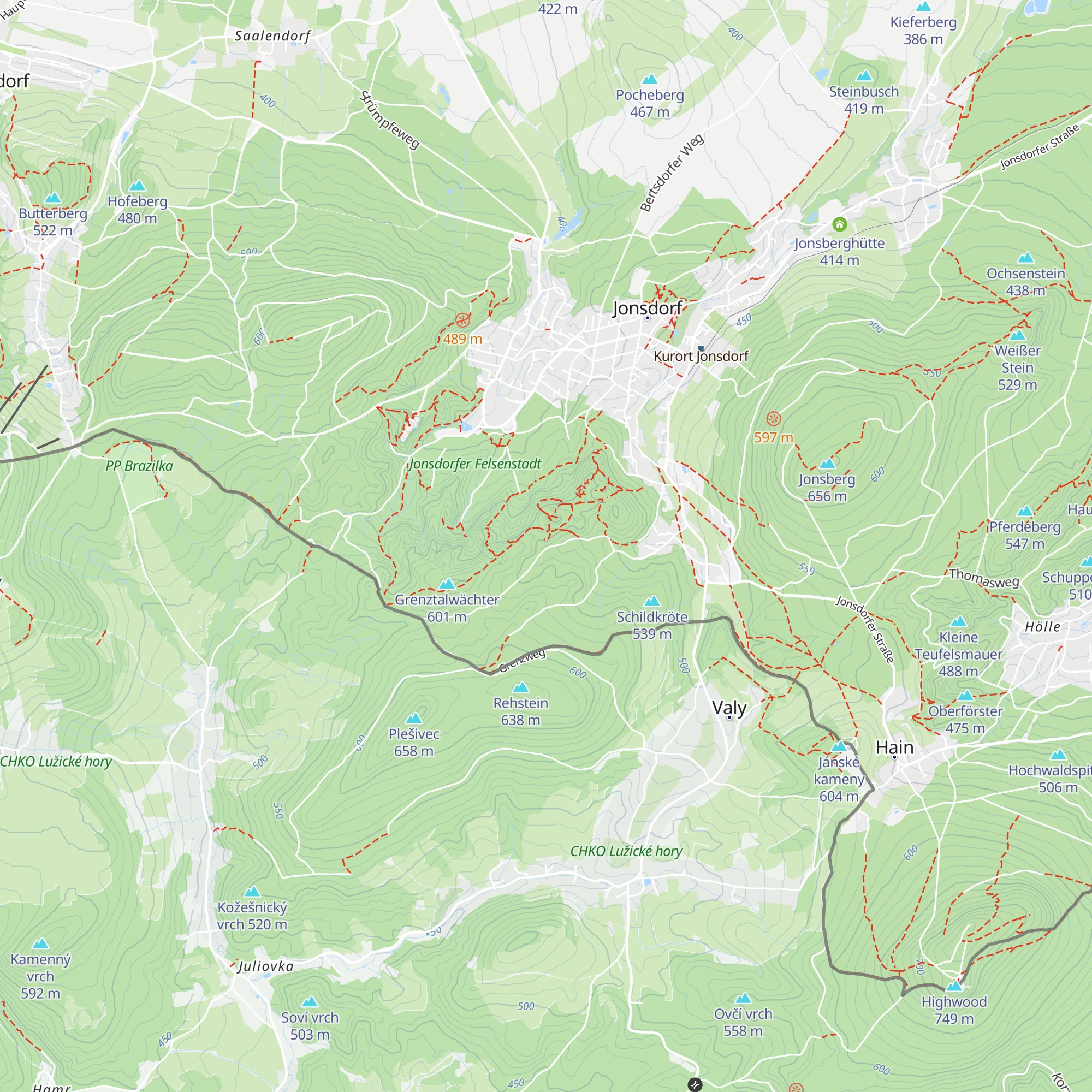 Querxenhütte map