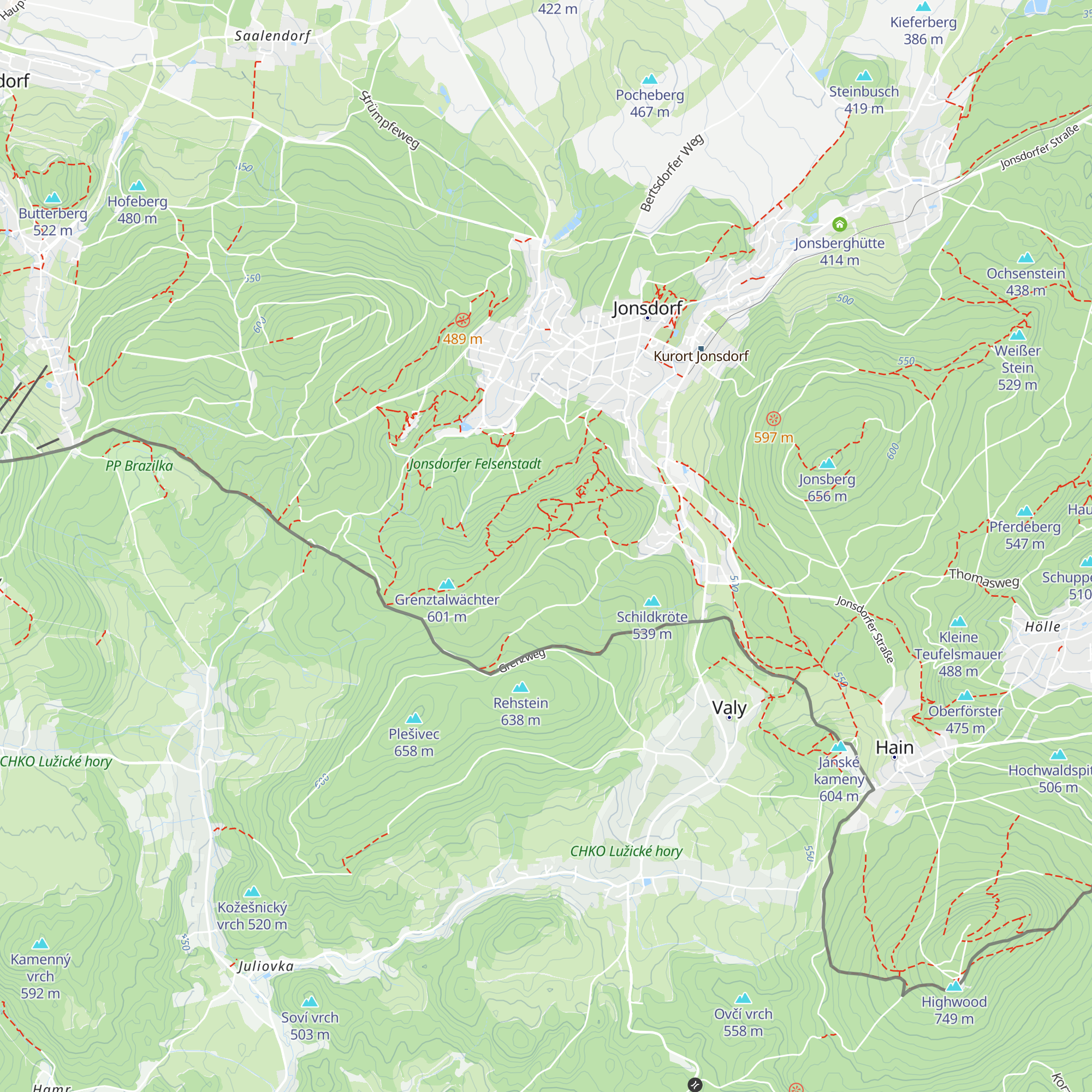 Querxenhütte map