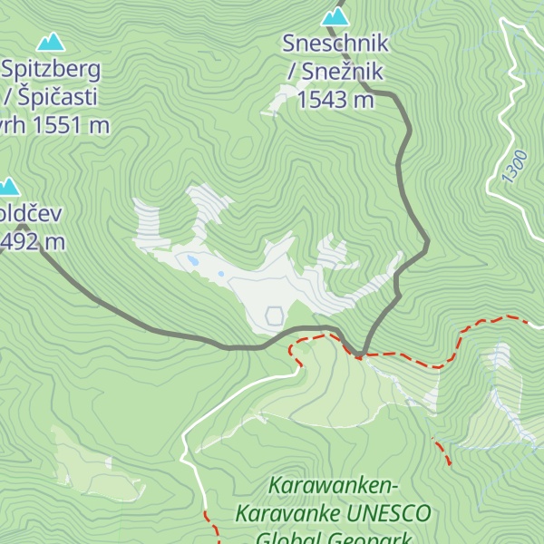 Map of Maroldalm / Maroldčeva planina