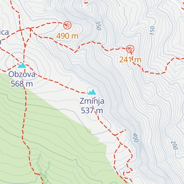 Map of Zminja