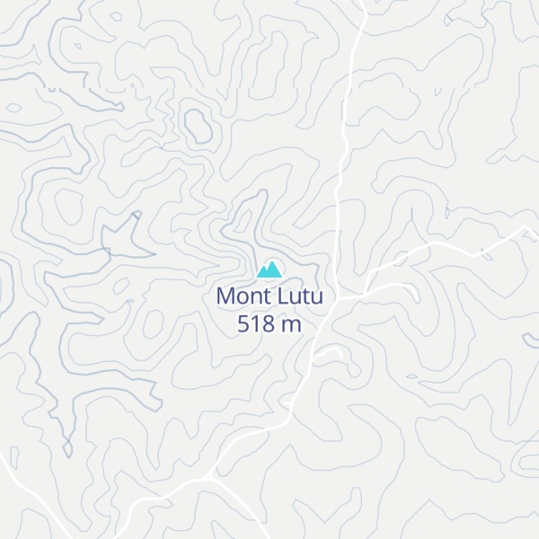 Map of Mont Lutu