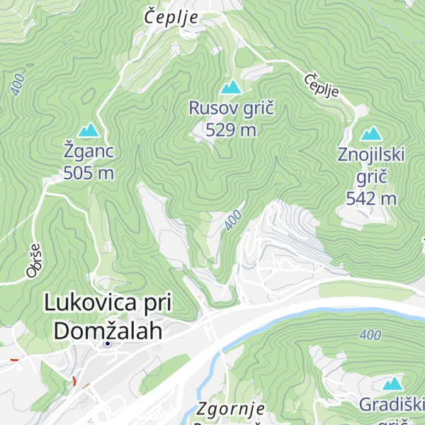 Map of Lovski dom LD Lukovica