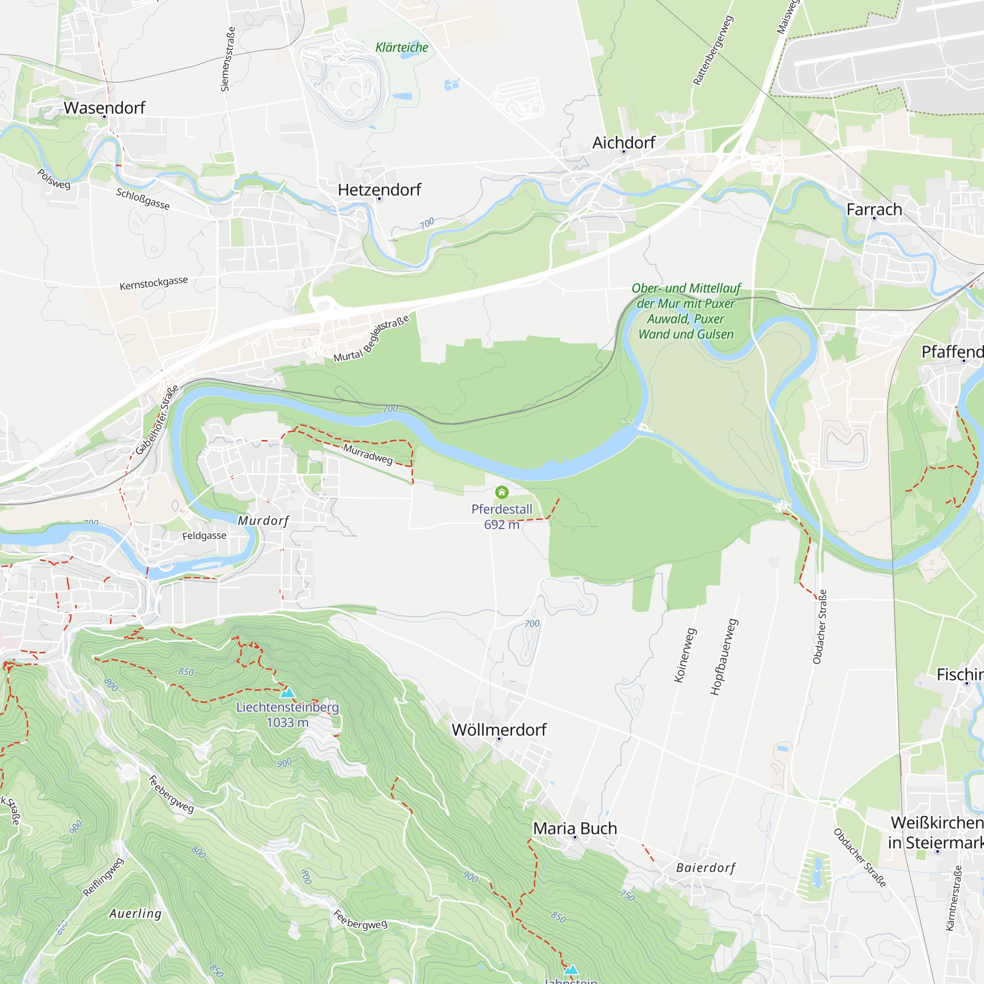 Ziegenstall map