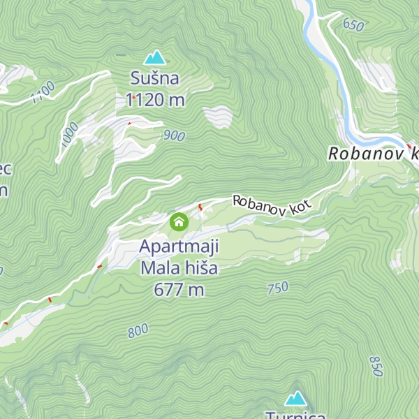 Map of Turistična kmetija Govc-Vršnik