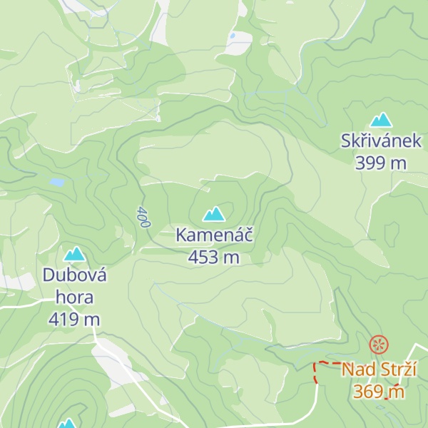 Map of Kamenáč