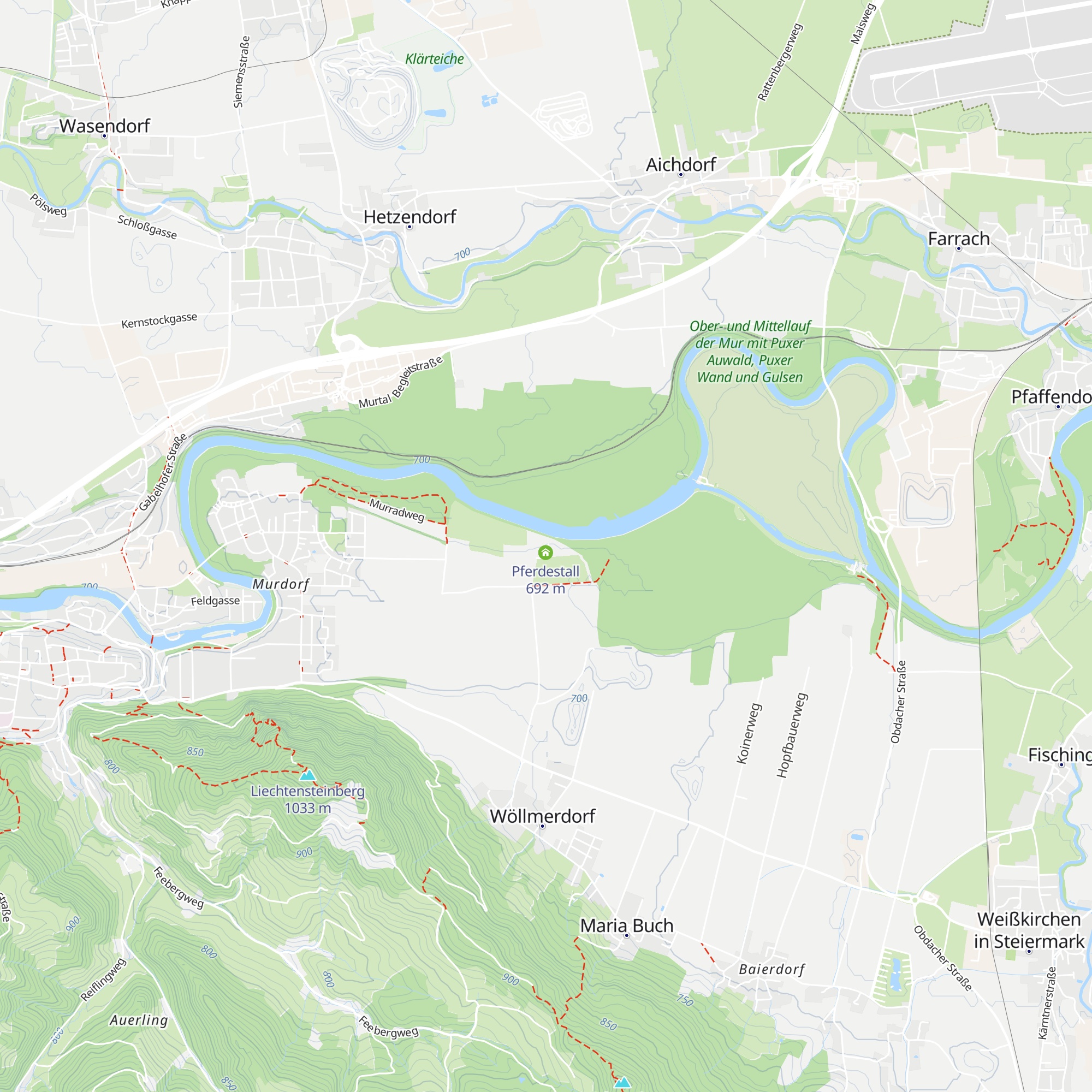 Pferdeoffenstall map
