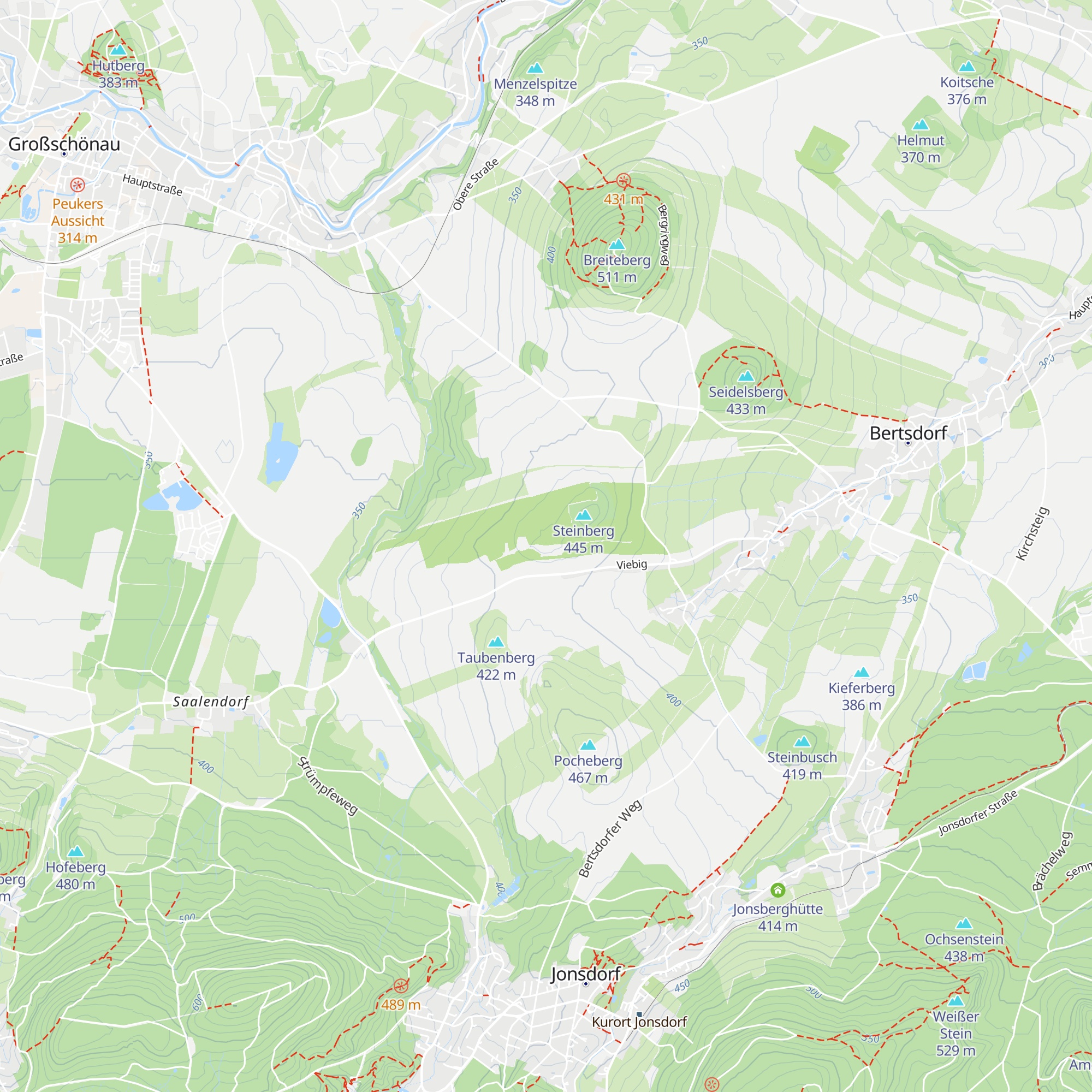 Onkel Toms Hütte map