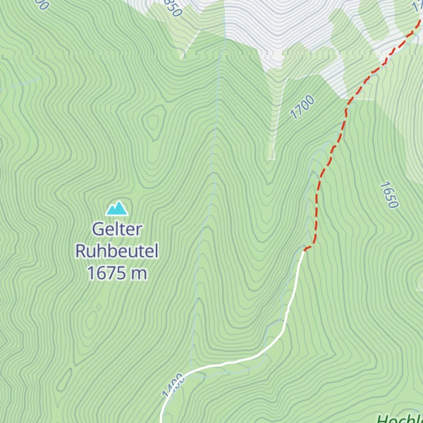 Map of Obere Gelterhütte (verf.)