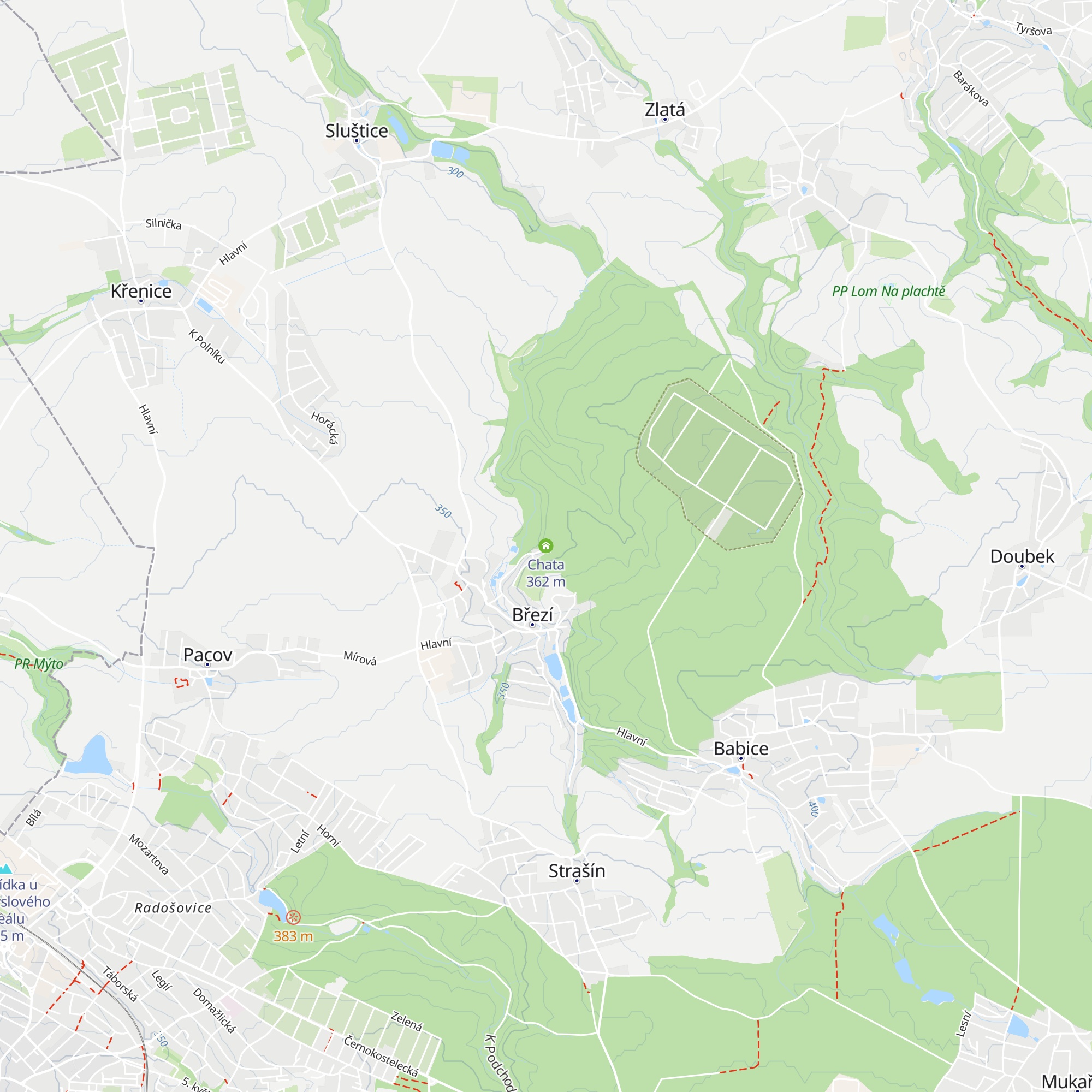 Chata map