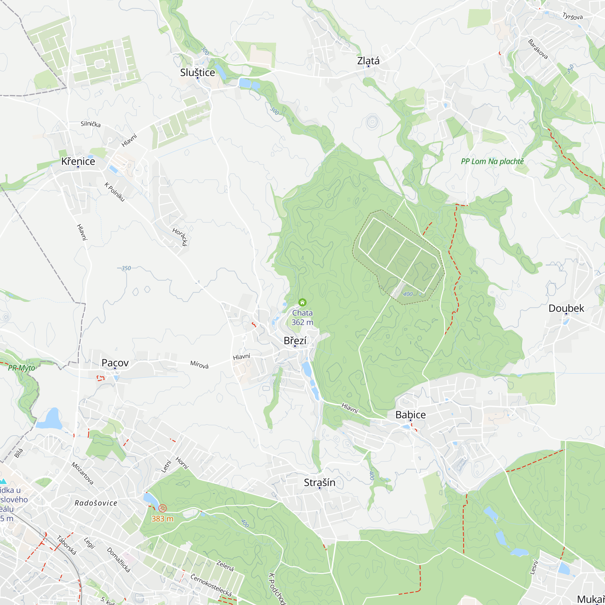 Chata map