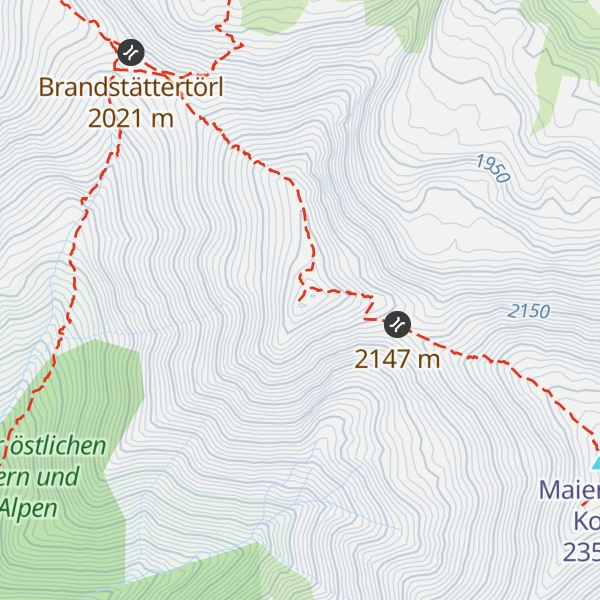 Map of Brandstätter Kogel