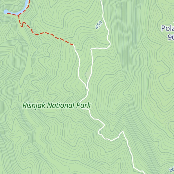 Map of Goranska kuća znanja