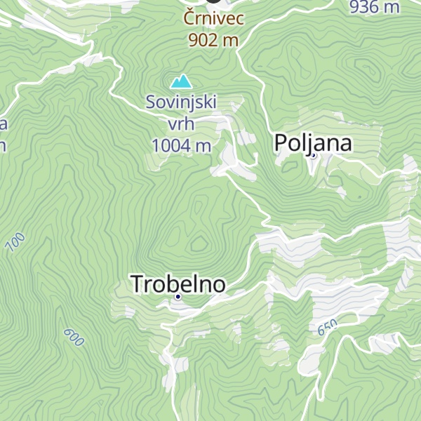 Map of Lovska družina Sela pri Kamniku