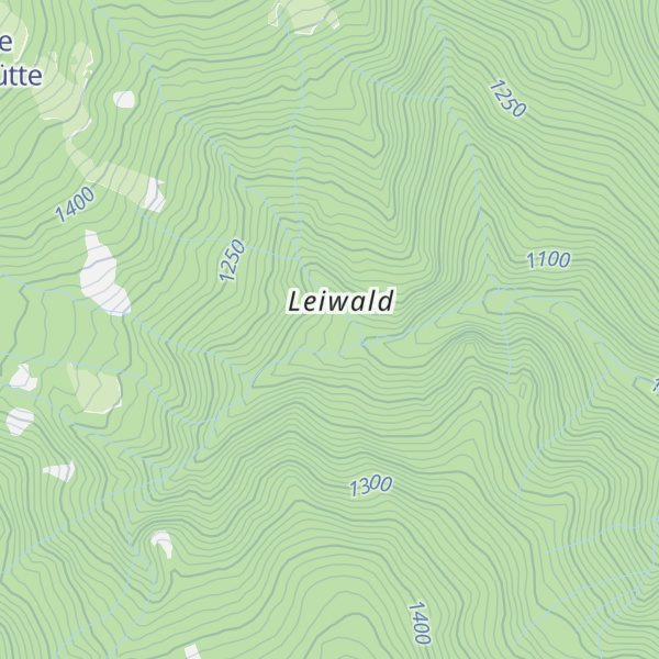 Map of Pachatzbrenntlhütte