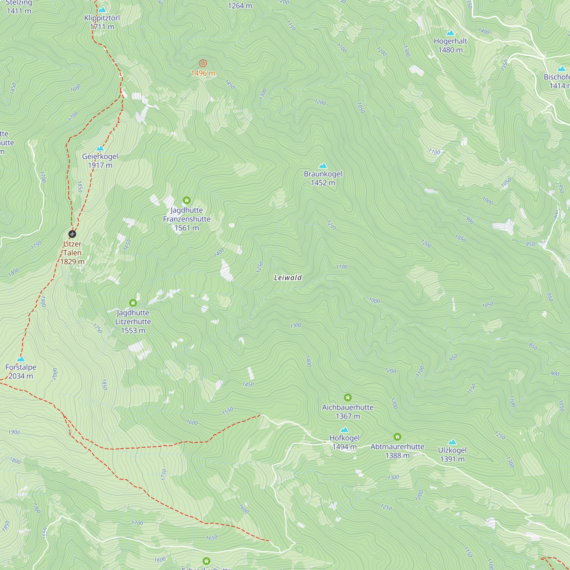Pachatzbrenntlhütte map