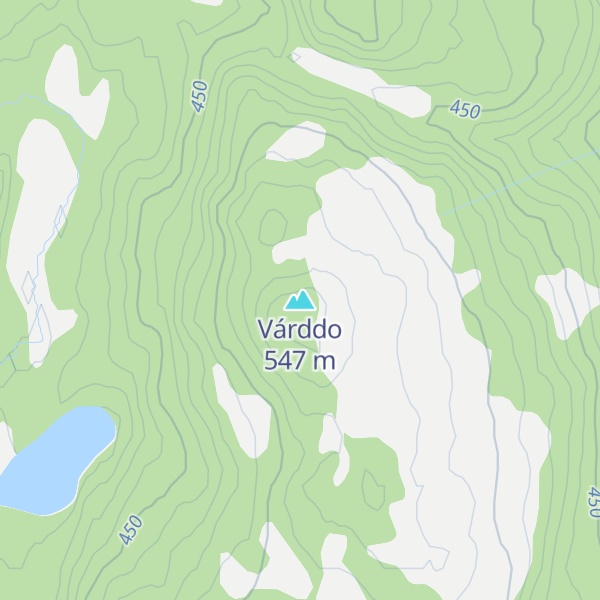 Map of Várddo