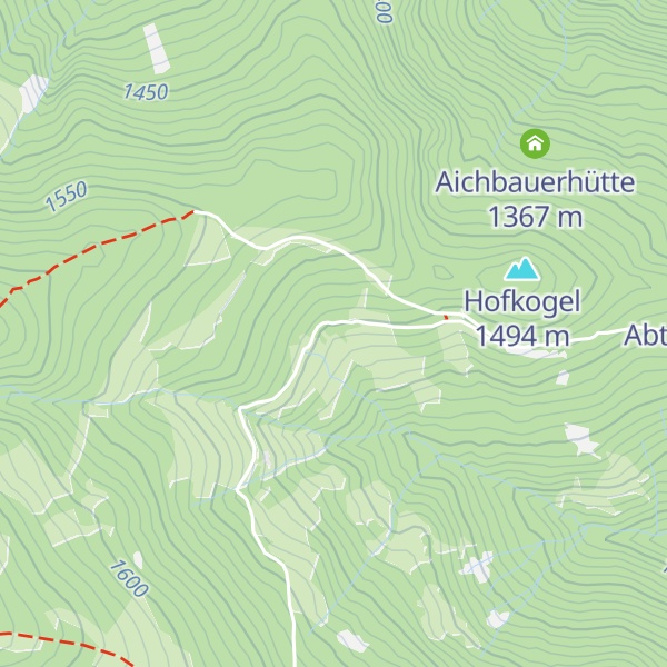 Map of Großhinterbergerhütte