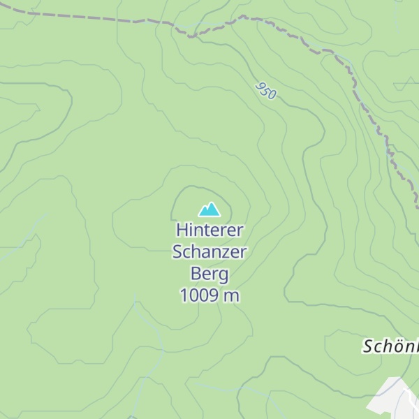 Map of Hinterer Schanzer Berg