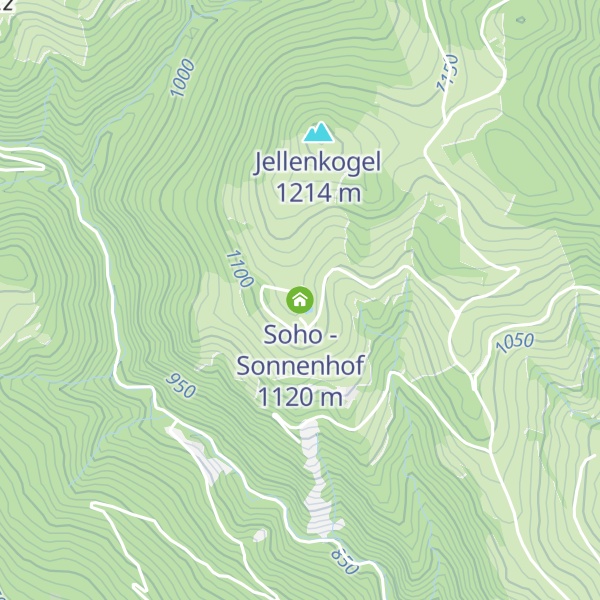 Map of Soho - Sonnenhof