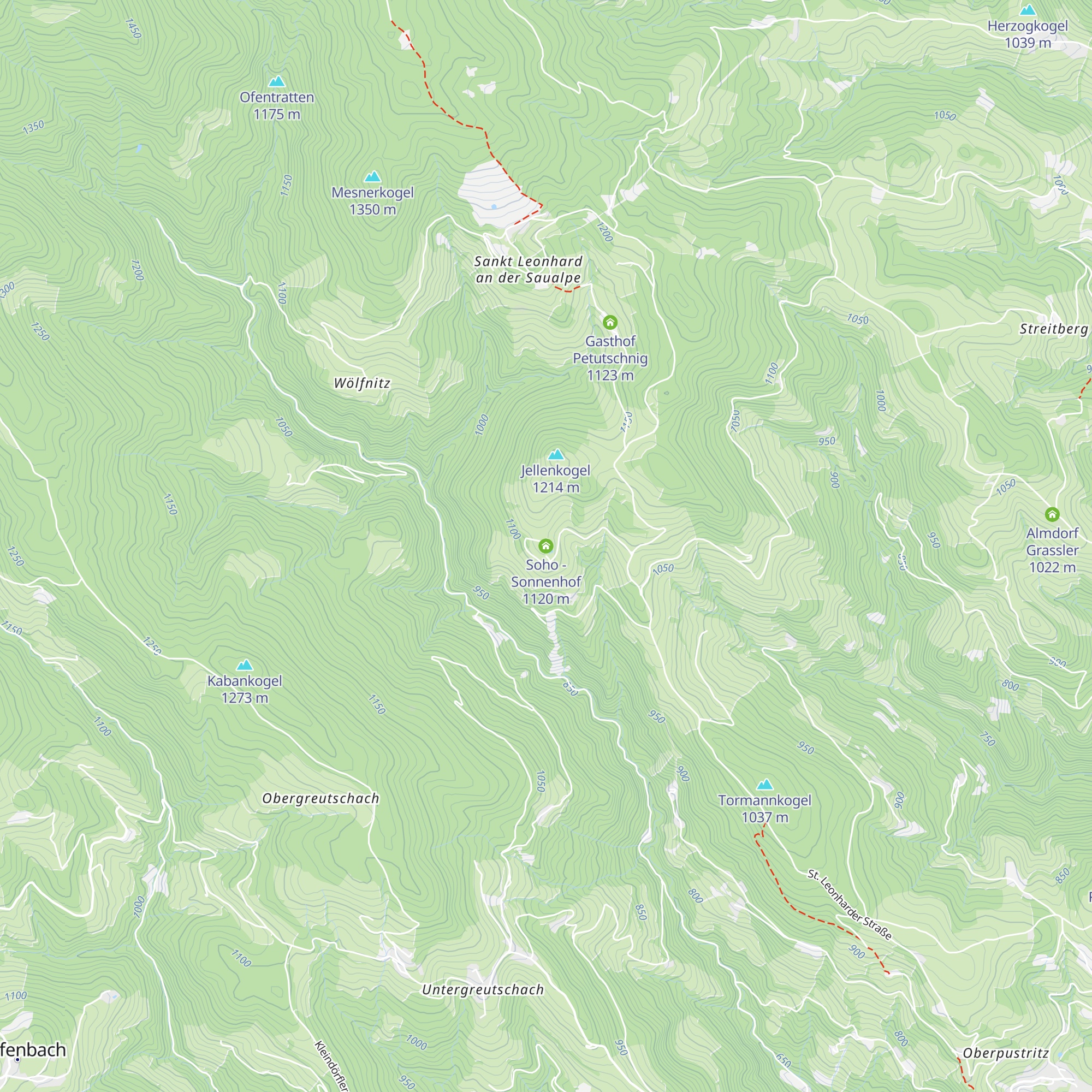Soho - Sonnenhof map