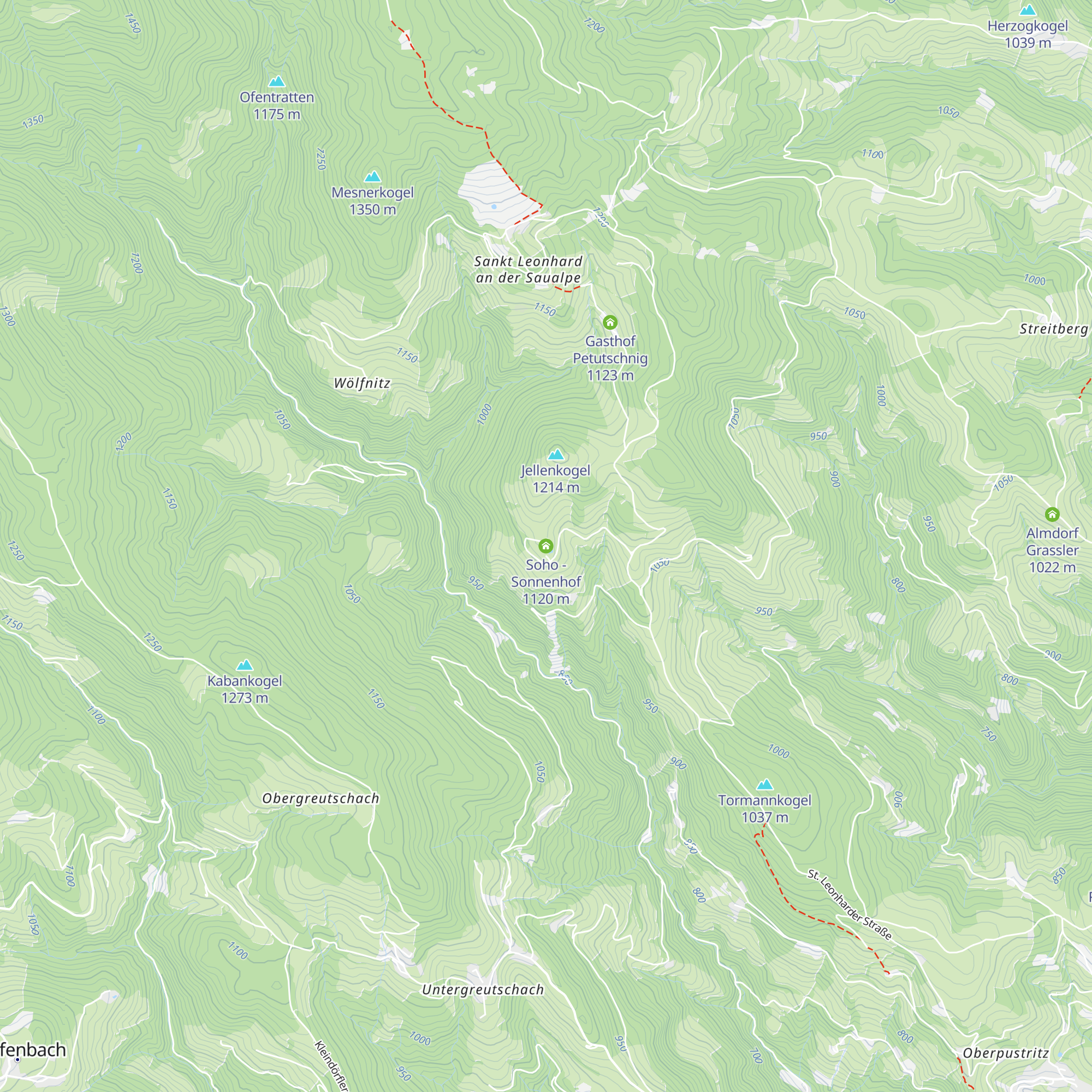 Soho - Sonnenhof map