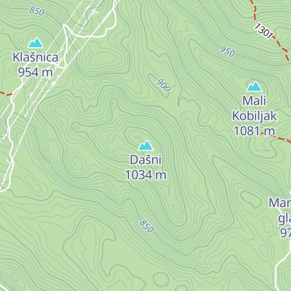 Map of Dašni