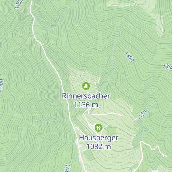 Map of Rinnersbacher