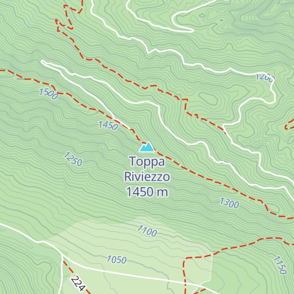 Map of Toppa Riviezzo