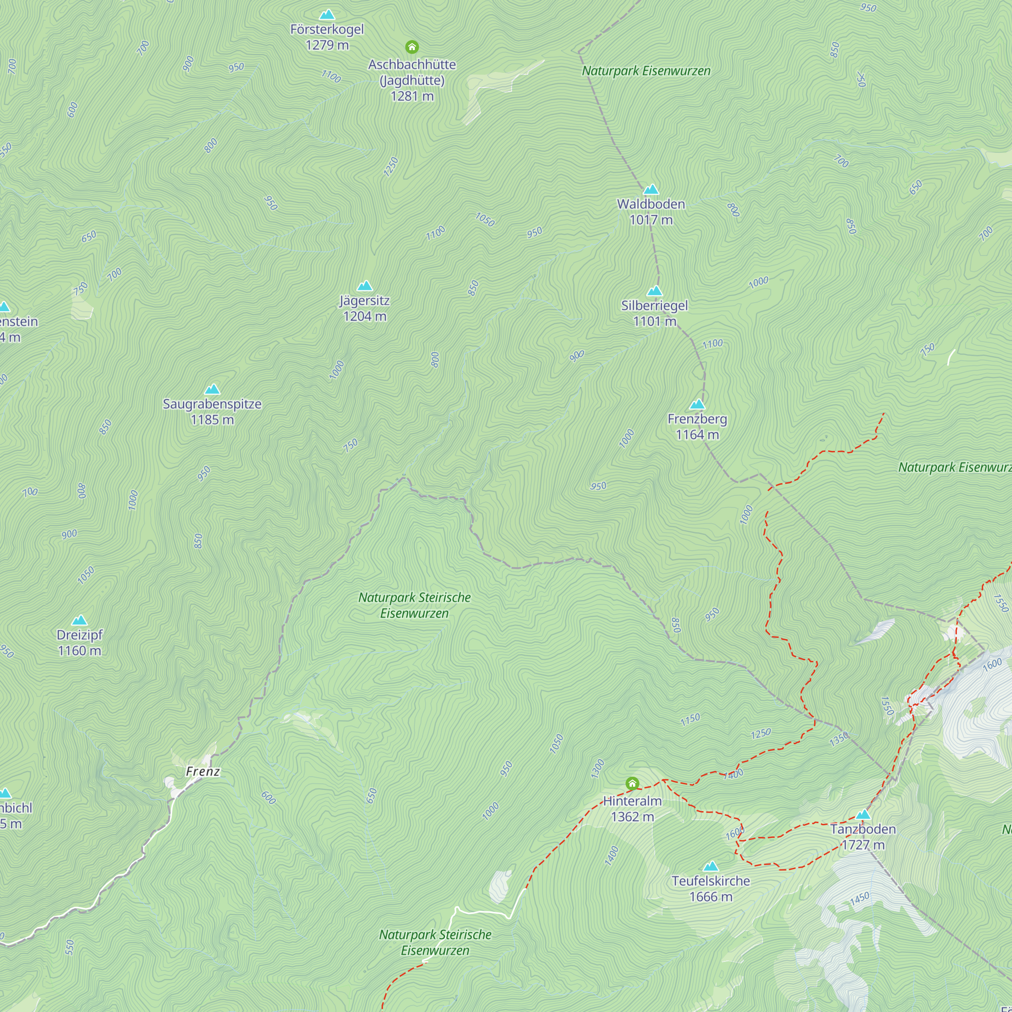 Jagdhaus Bärensteig map