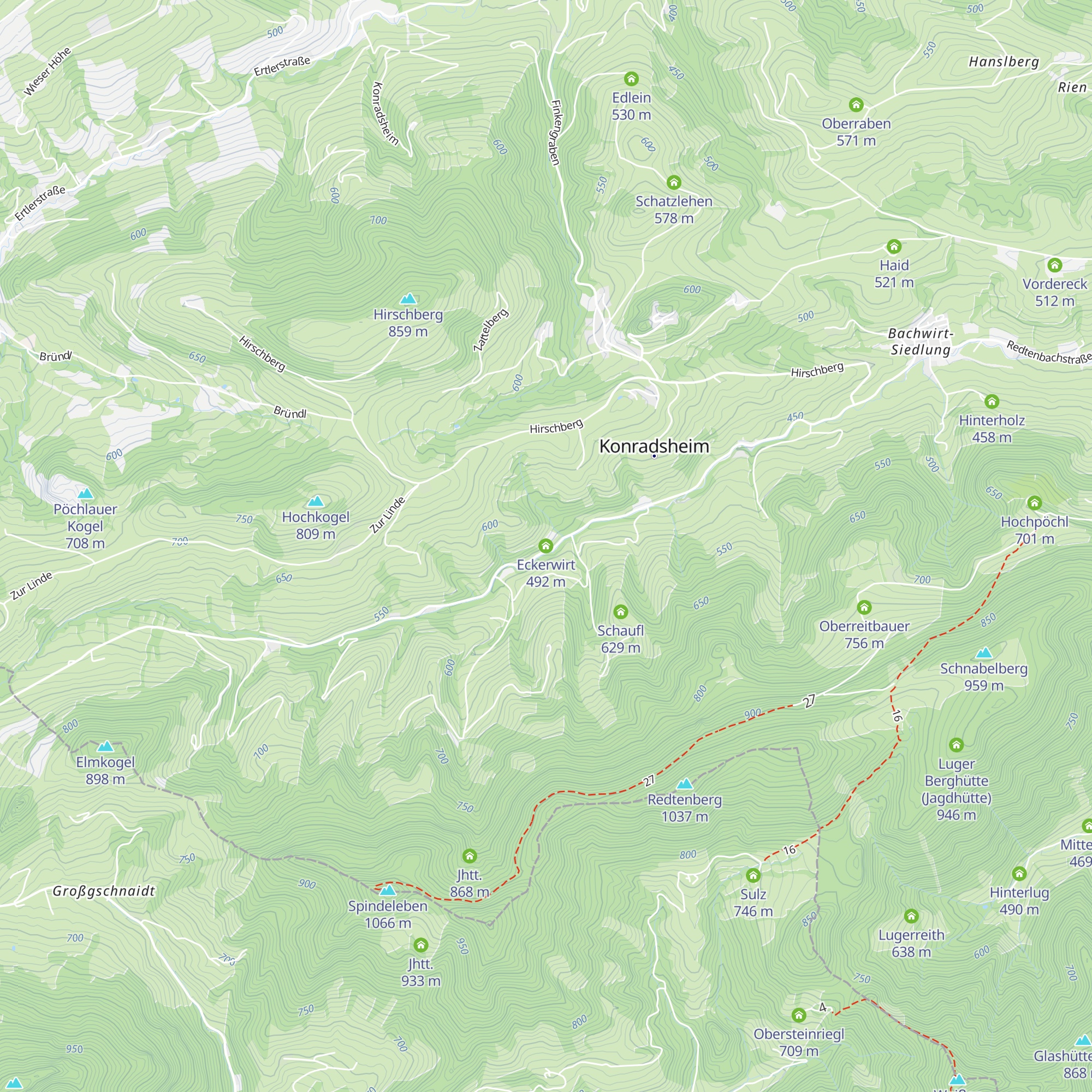 Eckerwirt map