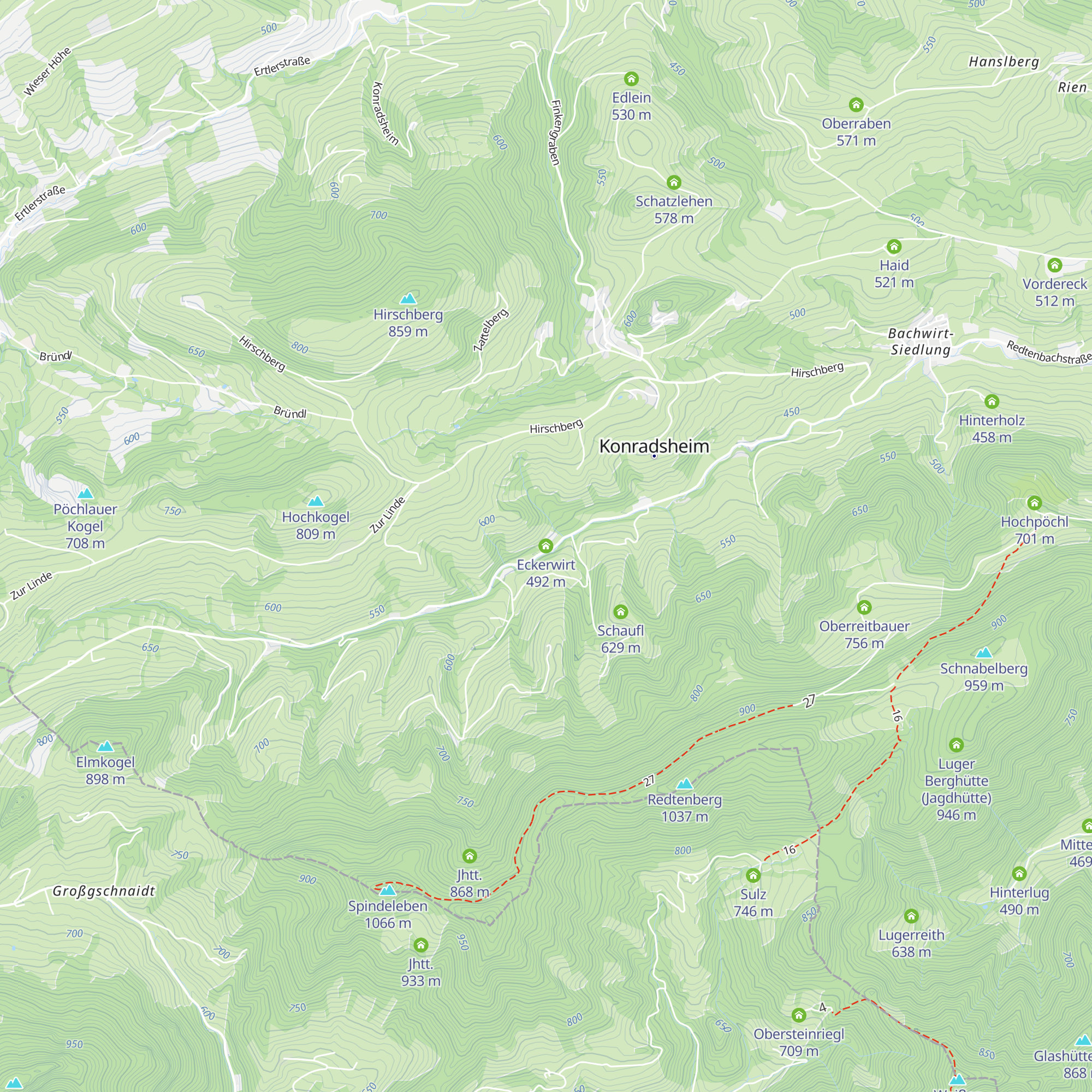 Eckerwirt map
