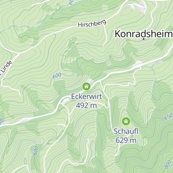 Map of Eckerwirt