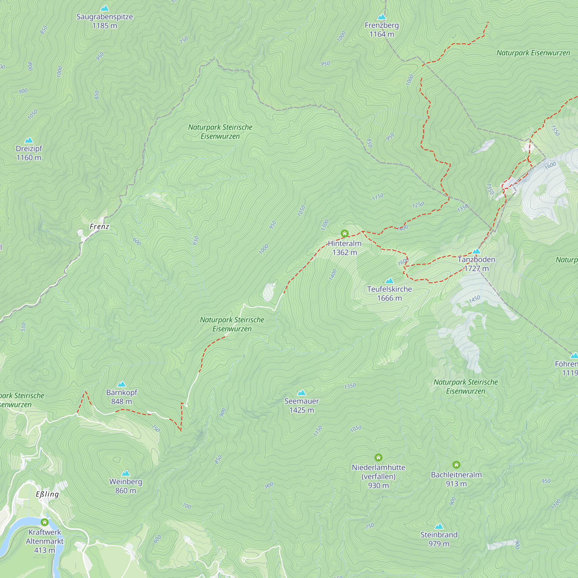 Halsmoarhütte map