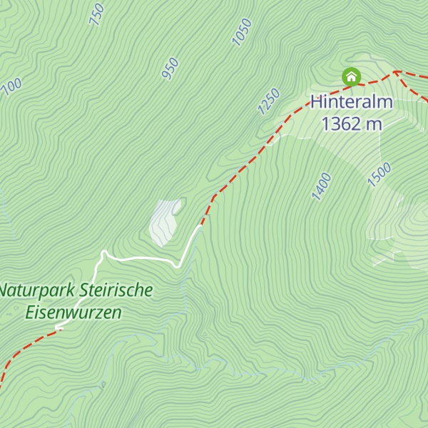 Map of Halsmoarhütte