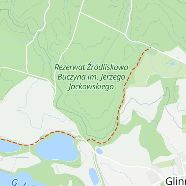 Map of Bukowa Góra