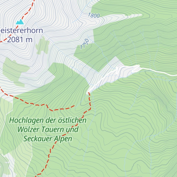 Map of Hochreicharthütte
