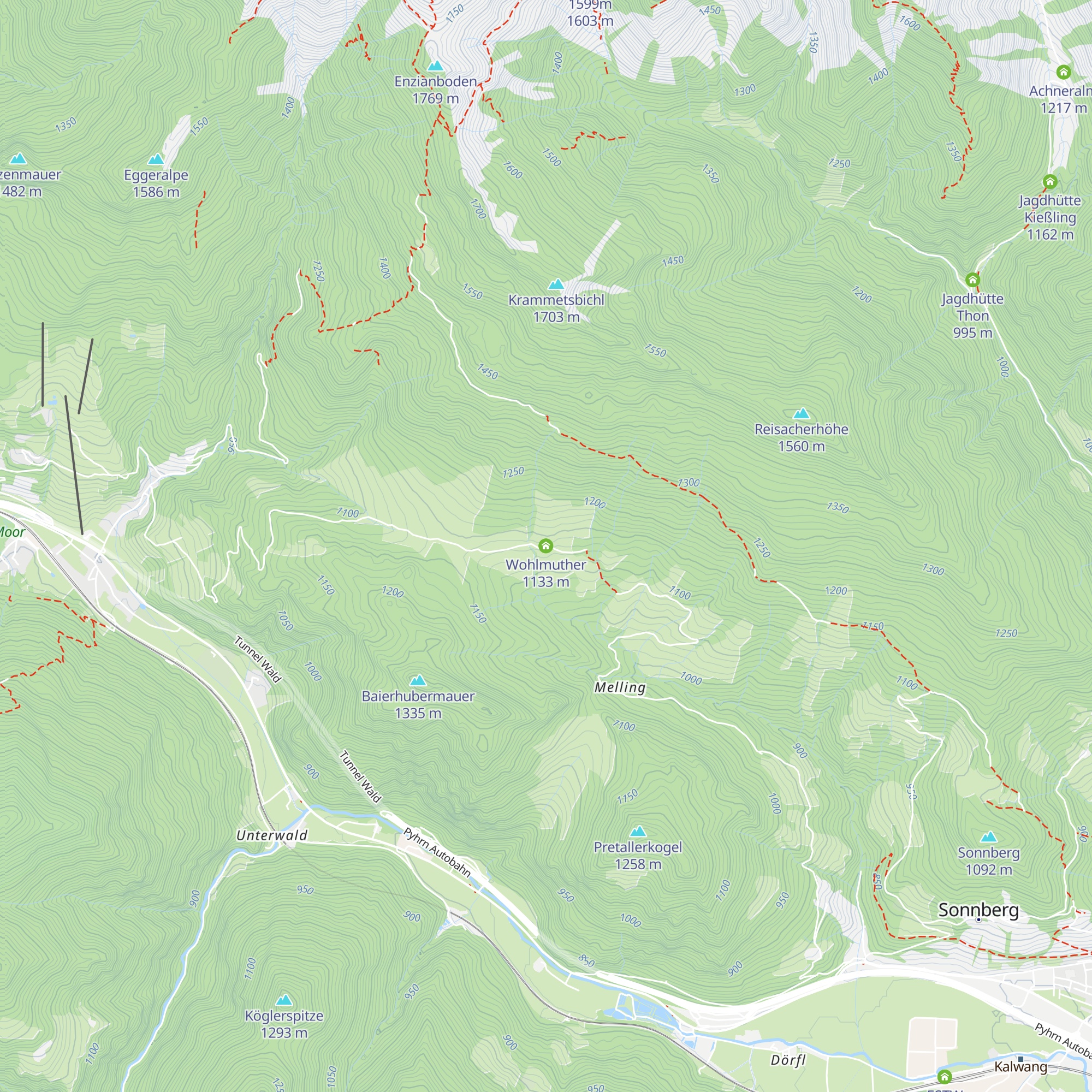 Wohlmuther map