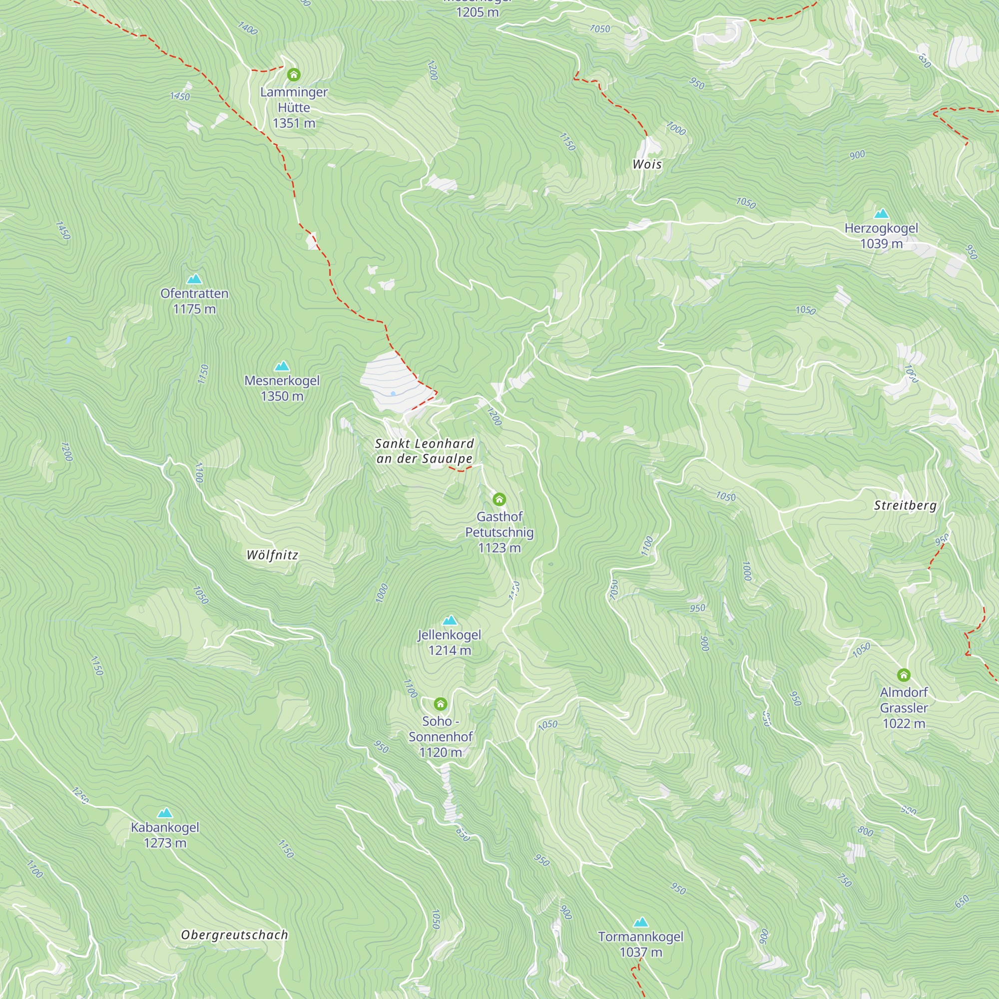 Gasthof Petutschnig map