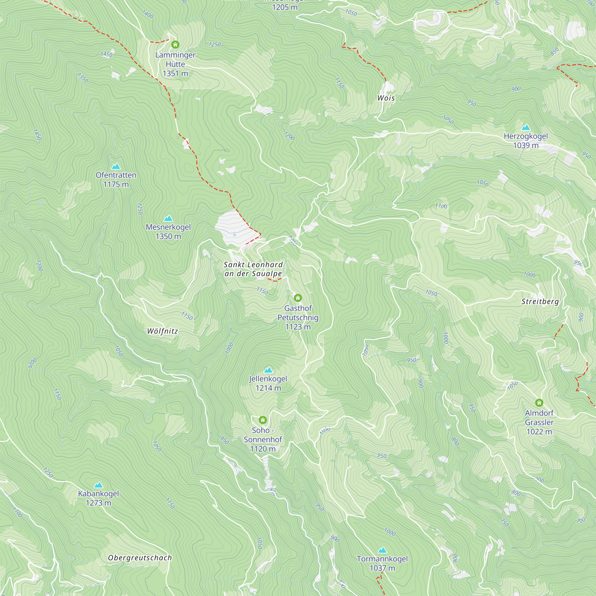 Gasthof Petutschnig map
